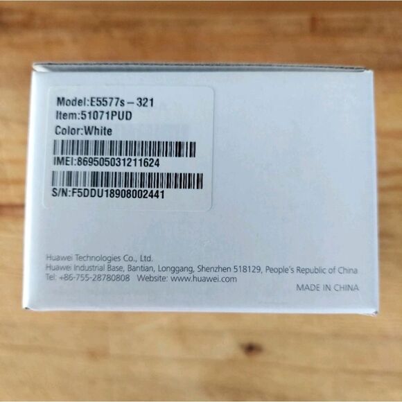 NIB Huawei E5577s-321 150 Mbps 4G LTE Mobile WiFi Hotspot No Data Included White - Picture 9 of 16